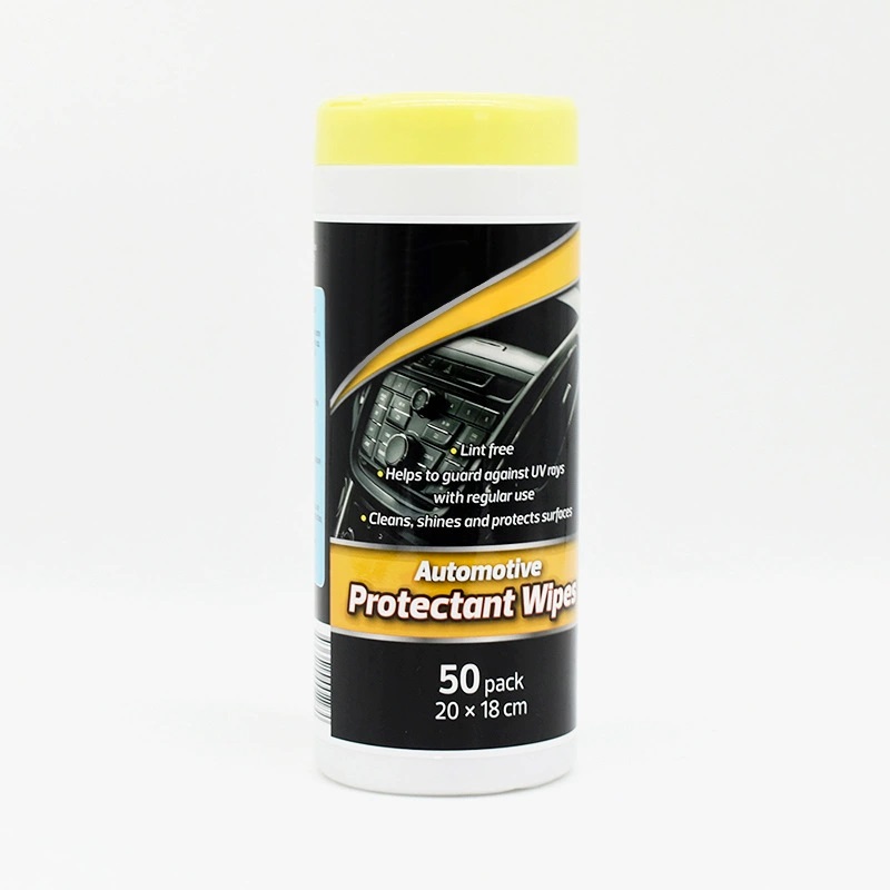 Car Wet Cleaning Wipe For Car Interior Leather