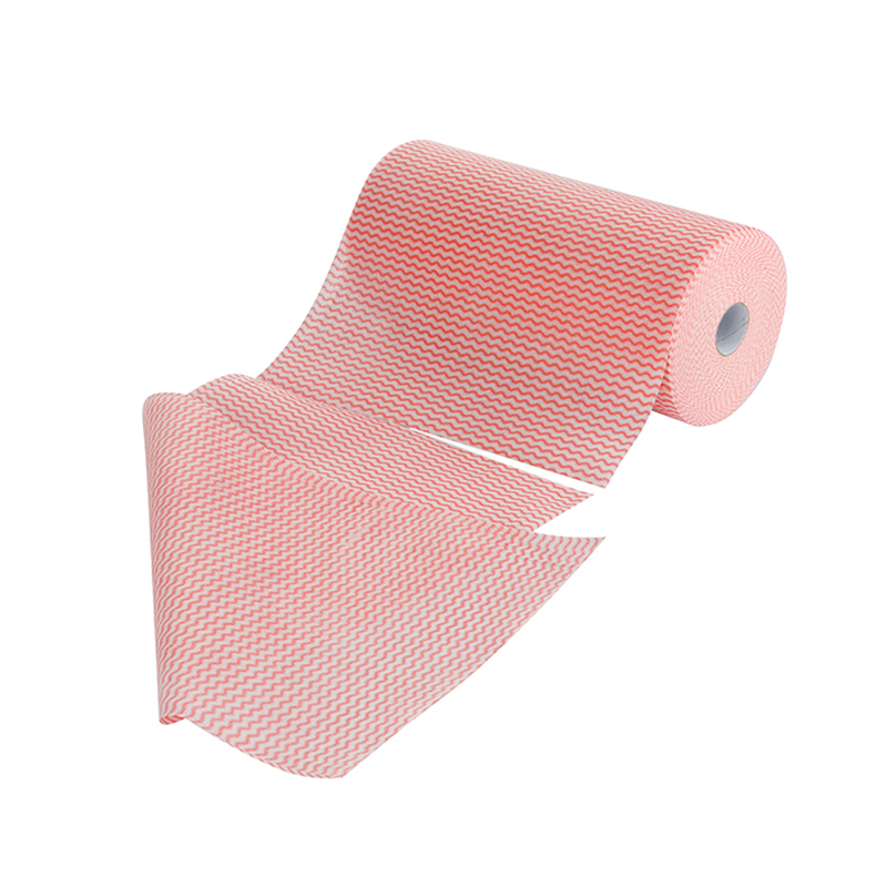 Bamboo Fiber/Viscose Polyester Oil-Resistant Non Woven Cleaning Roll