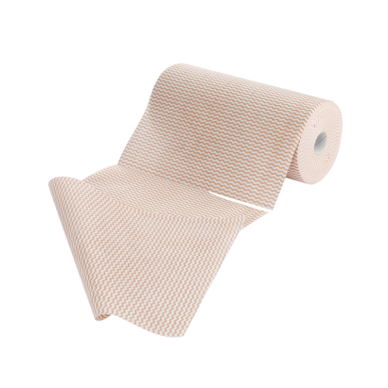 Bamboo Fiber/Viscose Polyester Oil-Resistant Non Woven Cleaning Roll