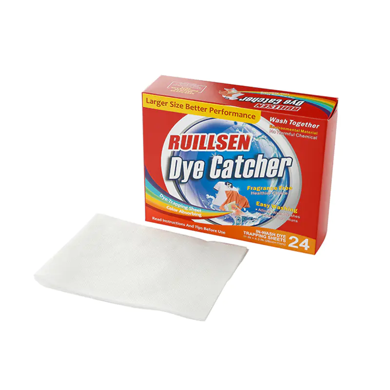Color-Absorbent Protective Eco-Friendly Non-Toxic Color Catcher Sheets